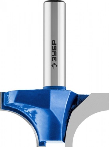 Фреза по дереву ЗУБР ПРОФЕССИОНАЛ 38.1x19мм, радиус 12.7мм, фасонная №1 28740-38.1