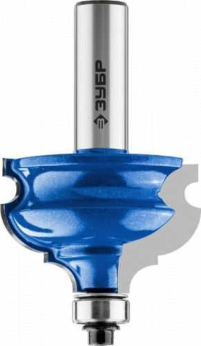 Фреза по дереву ЗУБР ПРОФЕССИОНАЛ 44,5x28мм, хвостовик 12мм, кромочная фигурная №4 28715-44.5