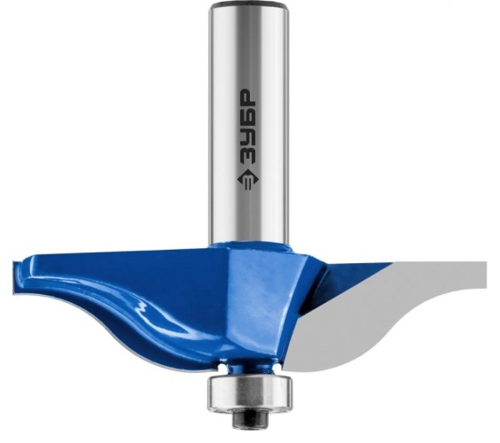 Фреза по дереву ЗУБР ПРОФЕССИОНАЛ 70x16мм, радиус 15.8мм, фигирейная №1 28760-70