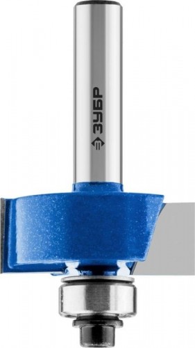 Фреза по дереву ЗУБР ПРОФЕССИОНАЛ 31,8x13мм, хвостовик 8мм, фальцевая 28758-31.8