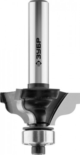 Фреза по дереву ЗУБР ПРОФЕССИОНАЛ 28,6x13мм, радиус 4мм, кромочная калевочная №3 28786-31.7