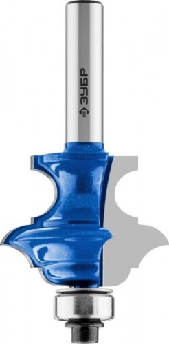 Фреза по дереву ЗУБР ПРОФЕССИОНАЛ 34,9x25.4мм, хвостовик 8мм, кромочная фигурная 28717-34.9