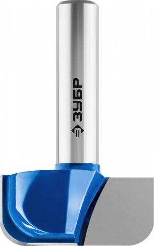 Фреза по дереву ЗУБР ПРОФЕССИОНАЛ 28,6x13мм, радиус 5мм, фасонная №7 28746-28.6