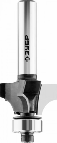 Фреза по дереву ЗУБР ПРОФЕССИОНАЛ 25.4x13мм, радиус 6.3мм, кромочная калевочная №1 28784-25.4