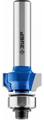 Фреза по дереву ЗУБР ПРОФЕССИОНАЛ 17.3x7мм, радиус 2.4мм, кромочная калевочная №1 28701-17.3