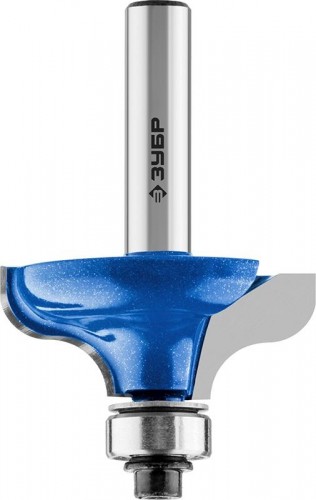 Фреза по дереву ЗУБР ПРОФЕССИОНАЛ 38.1x15мм, радиус 6.3мм, кромочная калевочная №8 28710-38.1