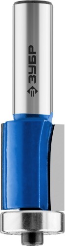 Фреза по дереву ЗУБР ПРОФЕССИОНАЛ 19x25.4мм, хвостовик 12мм, кромочная с нижним подш 28727-19-25.4-12