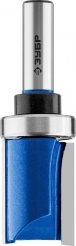 Фреза по дереву ЗУБР ПРОФЕССИОНАЛ 28,6x38мм, хвостовик 12мм, прямая с верхним подшип 28756-28.6-38-12