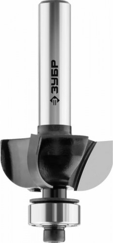 Фреза по дереву ЗУБР ПРОФЕССИОНАЛ 28,6x13мм, радиус 7.9мм, кромочная калевочная №2 28785-28.6