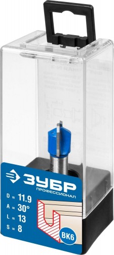 Фреза по дереву ЗУБР ПРОФЕССИОНАЛ 11,9x13мм, фасонная №3 28742-11.9-30 - изображение 3