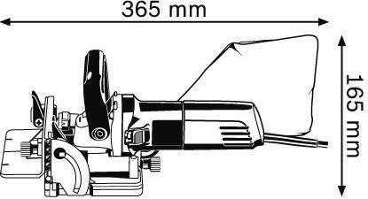 Фрезер сетевой BOSCH GFF 22 A 0601620003 Кейс - изображение 2