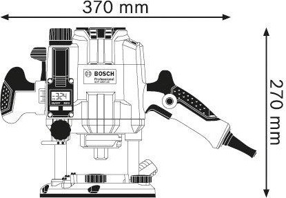 Фрезер сетевой BOSCH GOF 1250 LCE 0601626101 Кейс L-Boxx - изображение 5