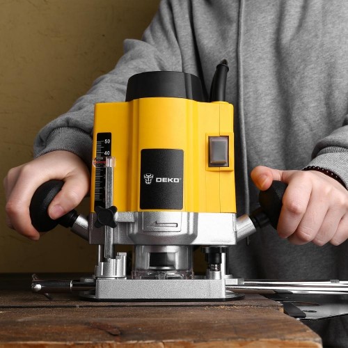 Фрезер сетевой DEKO DKR1600E + набор фрез rbs12 (12 предметов) 063-4221 - изображение 5