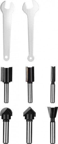 Фрезер сетевой DEKO DKR800 + набор фрез 6 шт 063-4352 - изображение 5