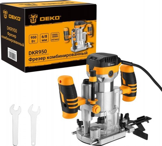 Фрезер сетевой DEKO DKR950 комбинированный, плавный пуск 063-4331 - изображение 2