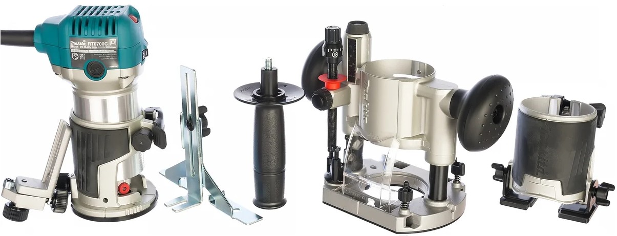 Фрезер сетевой MAKITA RT0702CX2 кромочный - изображение 5