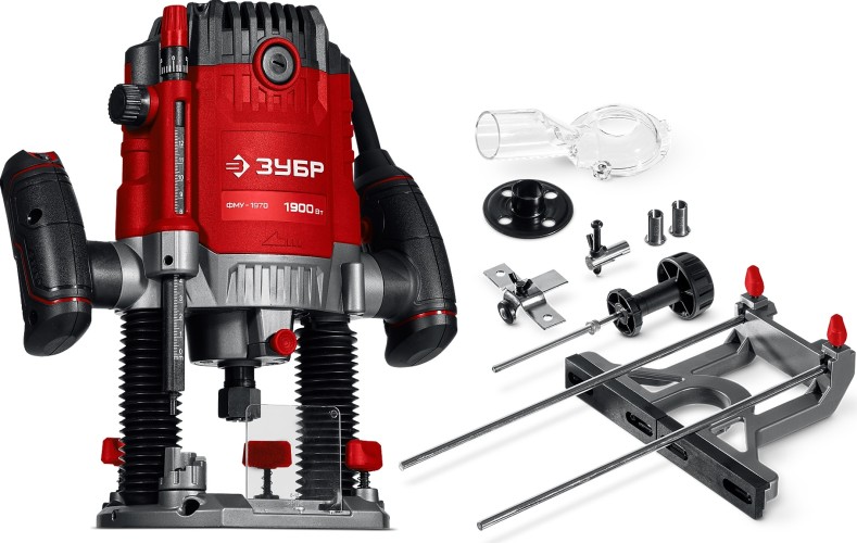 Фрезер сетевой ЗУБР ФМУ-1970 - изображение 3