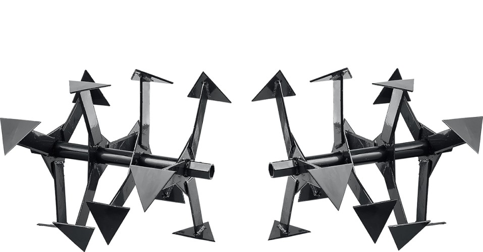 Фрезы ЗУБР Ф-1 гусиные лапки для мотоблоков, hex 23 707108-1