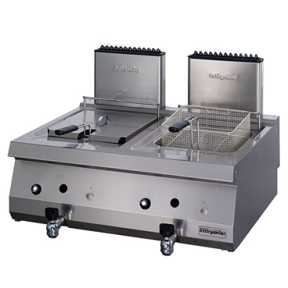 Фритюрница настольная OFGI 8070, 12 л.+12л., газ. (7856.N1.80703.13)