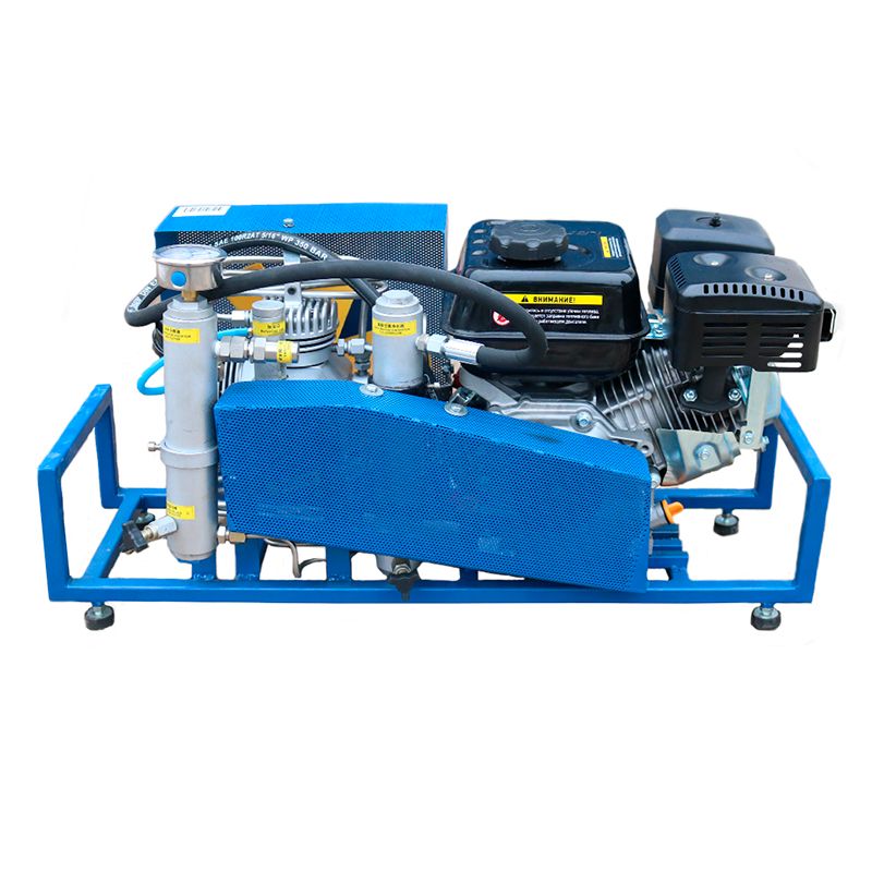 Компрессор высокого давления FROSP КВД 100/300Д (Loncin G160F, 100л/мин, 300бар, 4,1кВт) - изображение 2