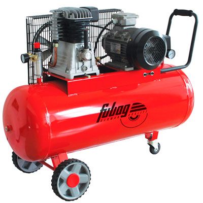 Передвижной компрессор Fubag B 5200B-100 CT4 (поршневой)