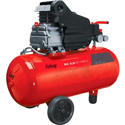Передвижной компрессор Fubag B 6800 B-100 CT5 (поршневой) - изображение 7