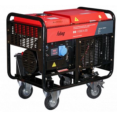 Дизельная электростанция Fubag DS 11000 A ES с электростартером  и коннектором автоматики