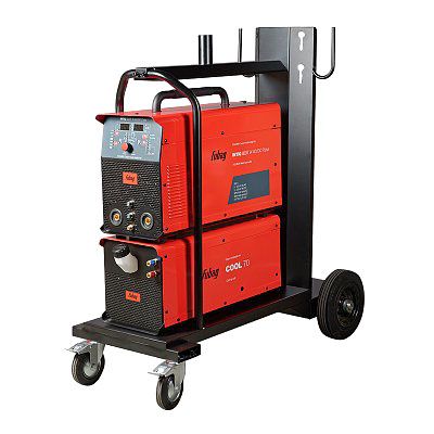 Сварочный инвертор Fubag INTIG 400 T W AC/DC PULSE (FB TIG 18 5P 4 m + модуль охлаждения + тележка)