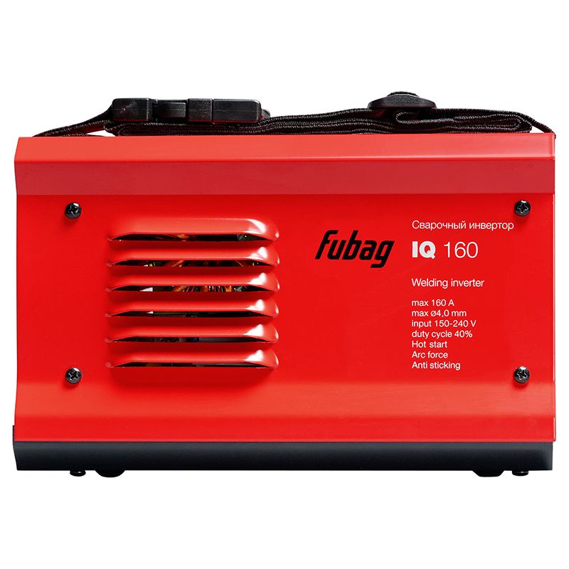 Инвертор сварочный Fubag IQ 160 (макс.ток 160А ПВ 40% раб.напряжение 150-240В) (38830) + Электрод св - изображение 3