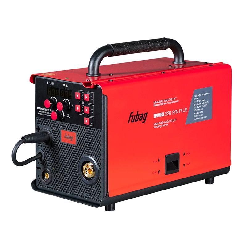 Сварочный полуавтомат FUBAG IRMIG 228 SYN PLUS c горелкой FB 250 3m
