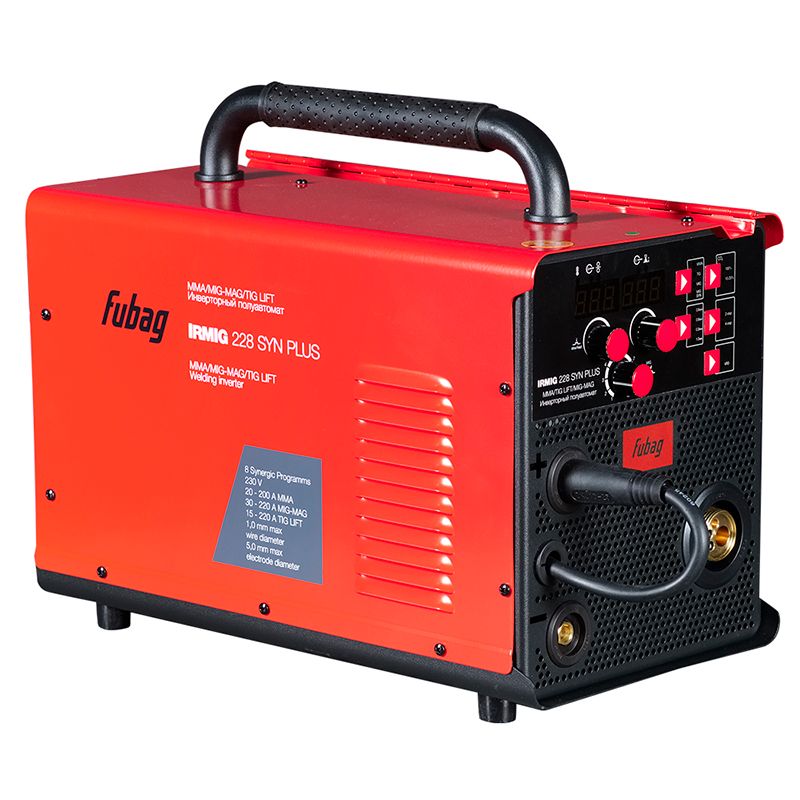 Сварочный полуавтомат FUBAG IRMIG 228 SYN PLUS c горелкой FB 250 3m - изображение 3