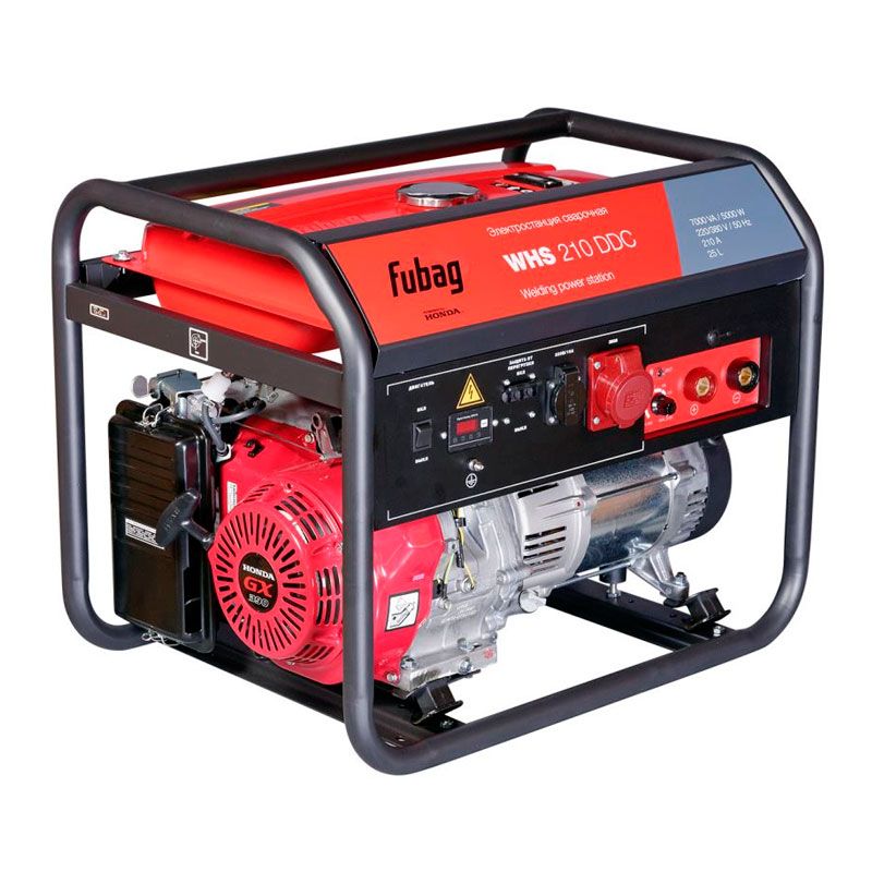 Электростанция сварочная Fubag WHS 210 DDC (Honda_380-220В) бензиновая