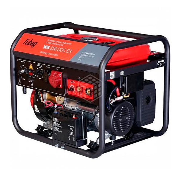 Электростанция сварочная Fubag WS 230 DDC ES бензиновая (380-220В) - изображение 2