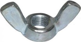 Гайка  М 4 DIN315 барашковая оцинкованная A2B000040032N07