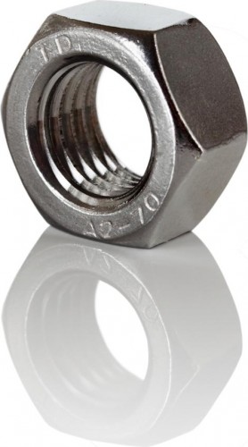 Гайка М10 DIN934 шестигранная из нержавеющей стали А2 А2 934 М10/100