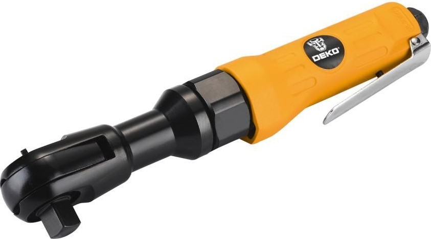 Гайковерт пневматический DEKO DKPT03 SET 3 угловой в чемодане с набором 15 предметов 018-1103 - изображение 3