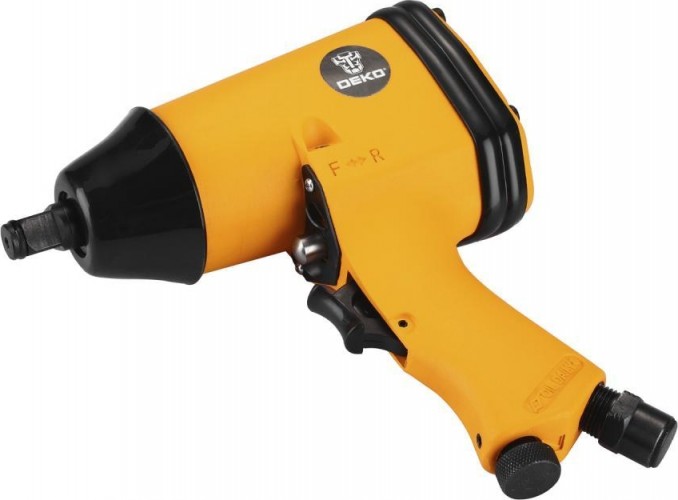 Гайковерт пневматический DEKO DKPT01 SET 3 ударный в чемодане с набором 16 предметов 018-1101 - изображение 3