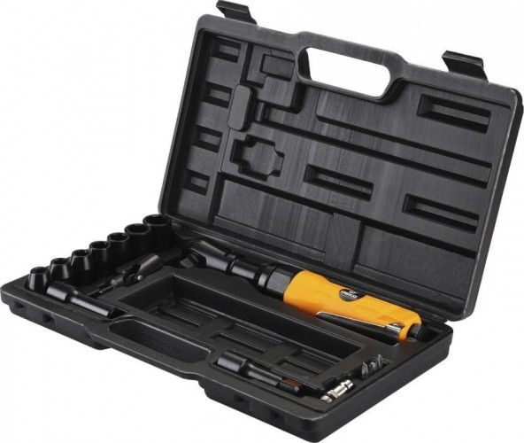 Гайковерт пневматический DEKO DKPT03 SET 3 угловой в чемодане с набором 15 предметов 018-1103 - изображение 2