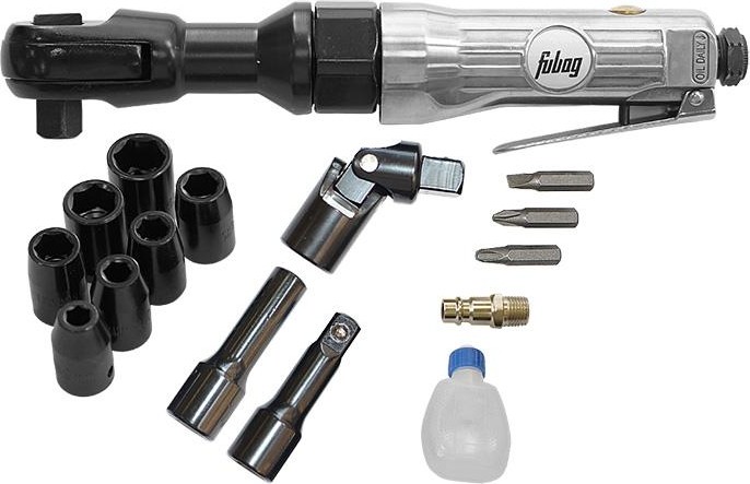 Гайковерт пневматический FUBAG RW61 угловой + набор кейс 100108 100108
