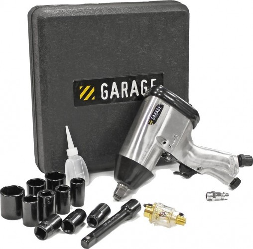 Гайковерт пневматический Garage GR-IW-315Kit 1/2 315 315нм с набором головок УТ-00000047 - изображение 3