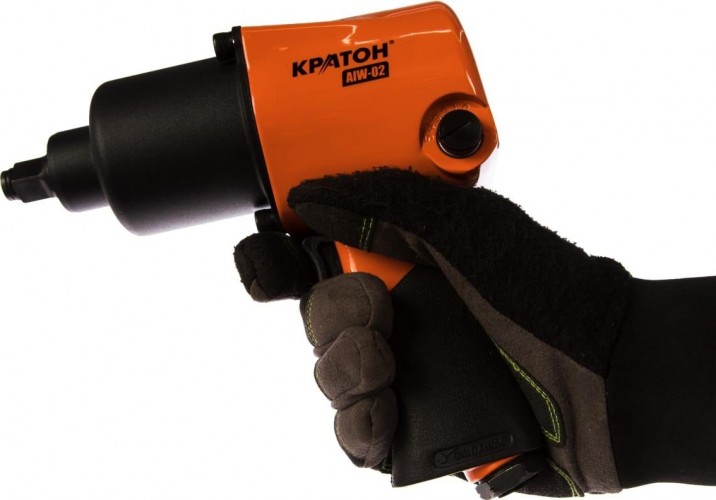 Гайковерт пневматический КРАТОН AIW-02 3 01 07 002 - изображение 4