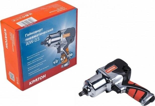 Гайковерт пневматический КРАТОН AIW-03 3 01 07 003 - изображение 3