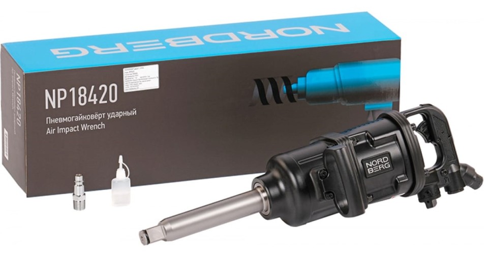 Гайковерт пневматический NORDBERG NP18420 ударный 1", 4700 нм - изображение 5