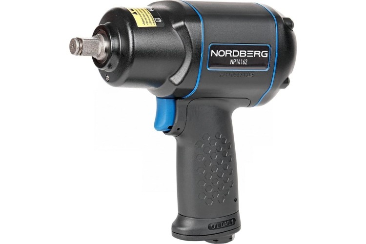Гайковерт пневматический NORDBERG NP14162 ударный 1/2", 1620нм NP14162