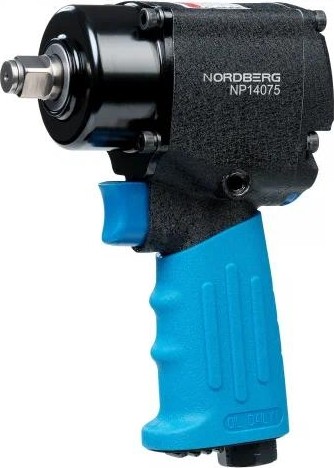 Гайковерт пневматический NORDBERG NP14075 ударный 1/2", 680нм, укороченный ЦБ-00017080