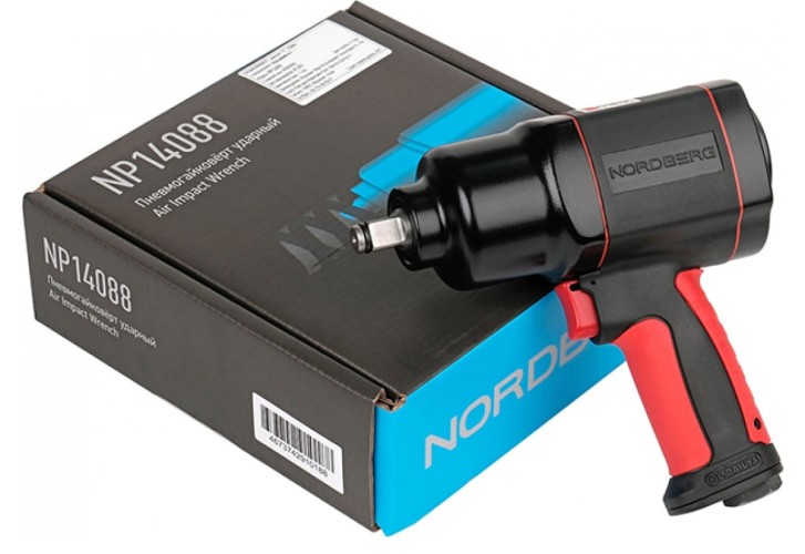 Гайковерт пневматический NORDBERG NP14088 ударный 1/2", 850 нм - изображение 3
