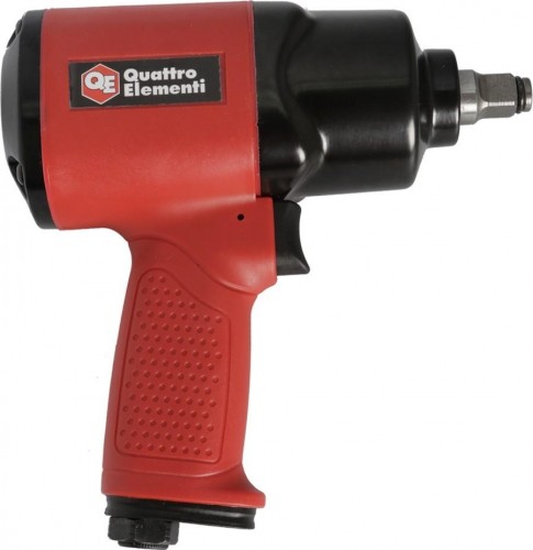 Гайковерт пневматический QUATTRO ELEMENTI 610 Нм ударный 1/2, разъем euro, вес 2,0 кг. 919-822 - изображение 2