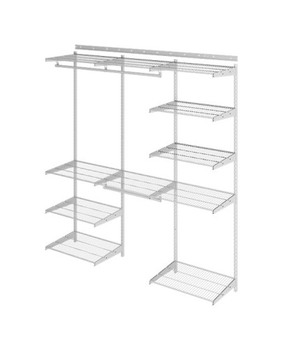 Гардеробная система ПРАКТИК HOME Max G180 белая S70199918001