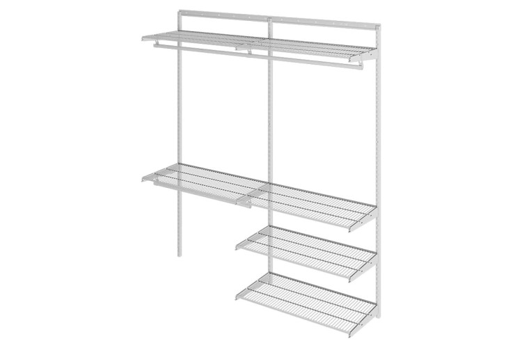 Гардеробная система ПРАКТИК HOME Optima G180 белая S70199918501