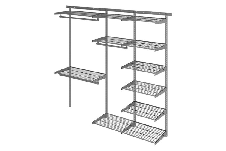 Гардеробная система ПРАКТИК HOME Max G210 графит S70299919015